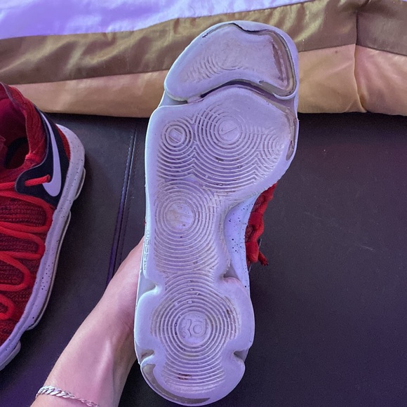 NIKE KD 10 VARSITY RED SIZE 9.5 - Picture 7 of 7